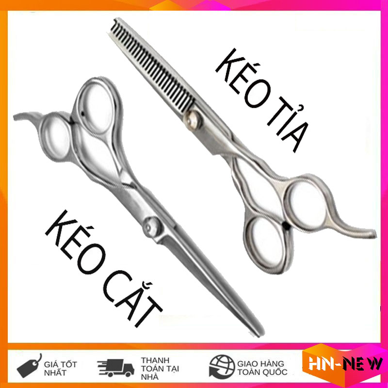 Combo 2 Kéo cắt tóc + kéo tỉa tóc