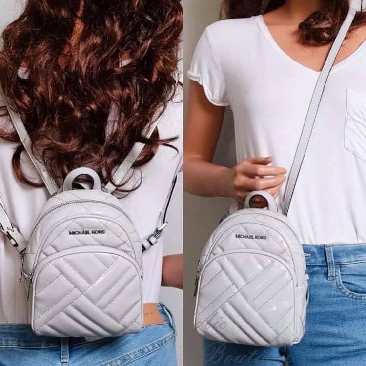 Giảm giá Balo mini Michael Kors Abbey Mini Quilted Backpack - màu đen  ⚜️Hàng Authentic⚜️ - BeeCost