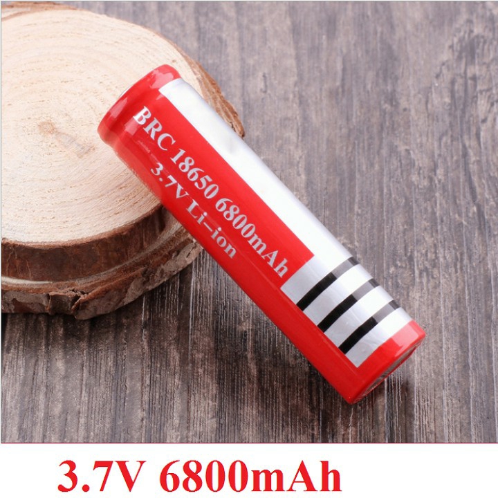 8 Pin sạc 18650 đỏ cell pin 18650 (8 viên )
