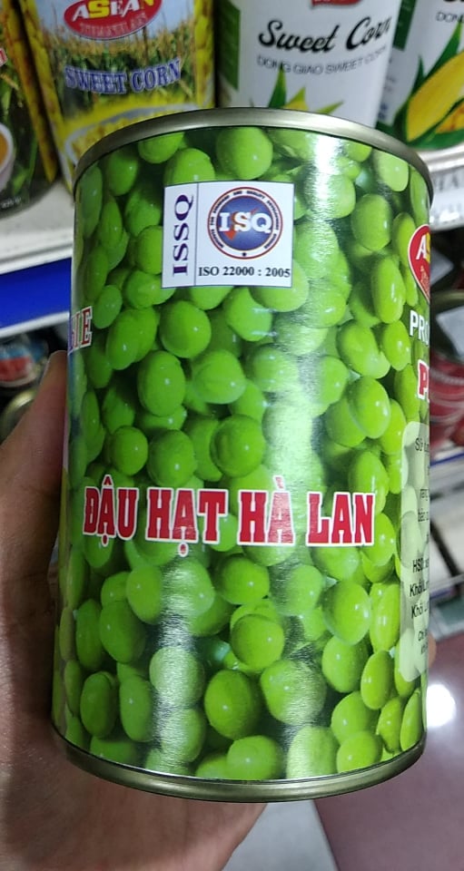 Đậu hạt hà lan Asean Thanh An 400g