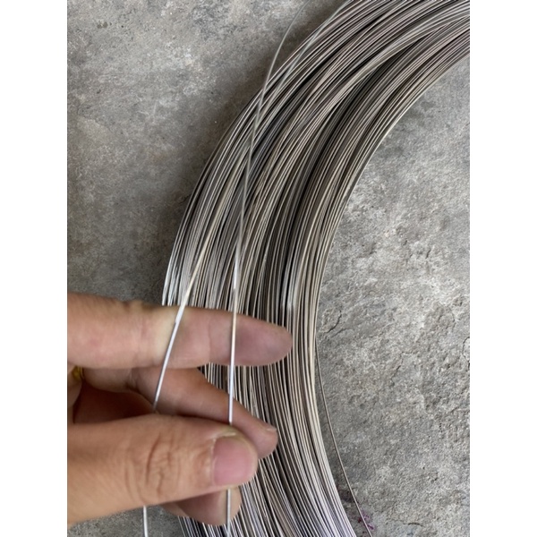 10 Mét dây thép inox bền bỉ dễ uốn phân loại 1 li