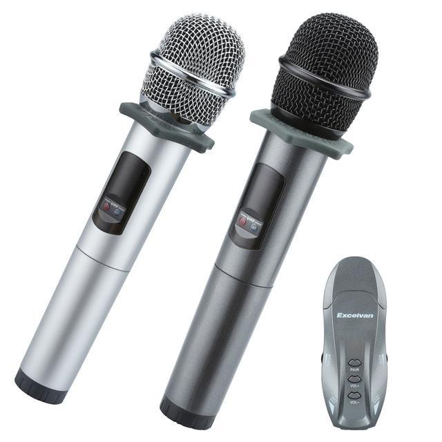 Micro Excelvan K18u (mic ĐÔi + BỘ PhÁt) By Cy Store
