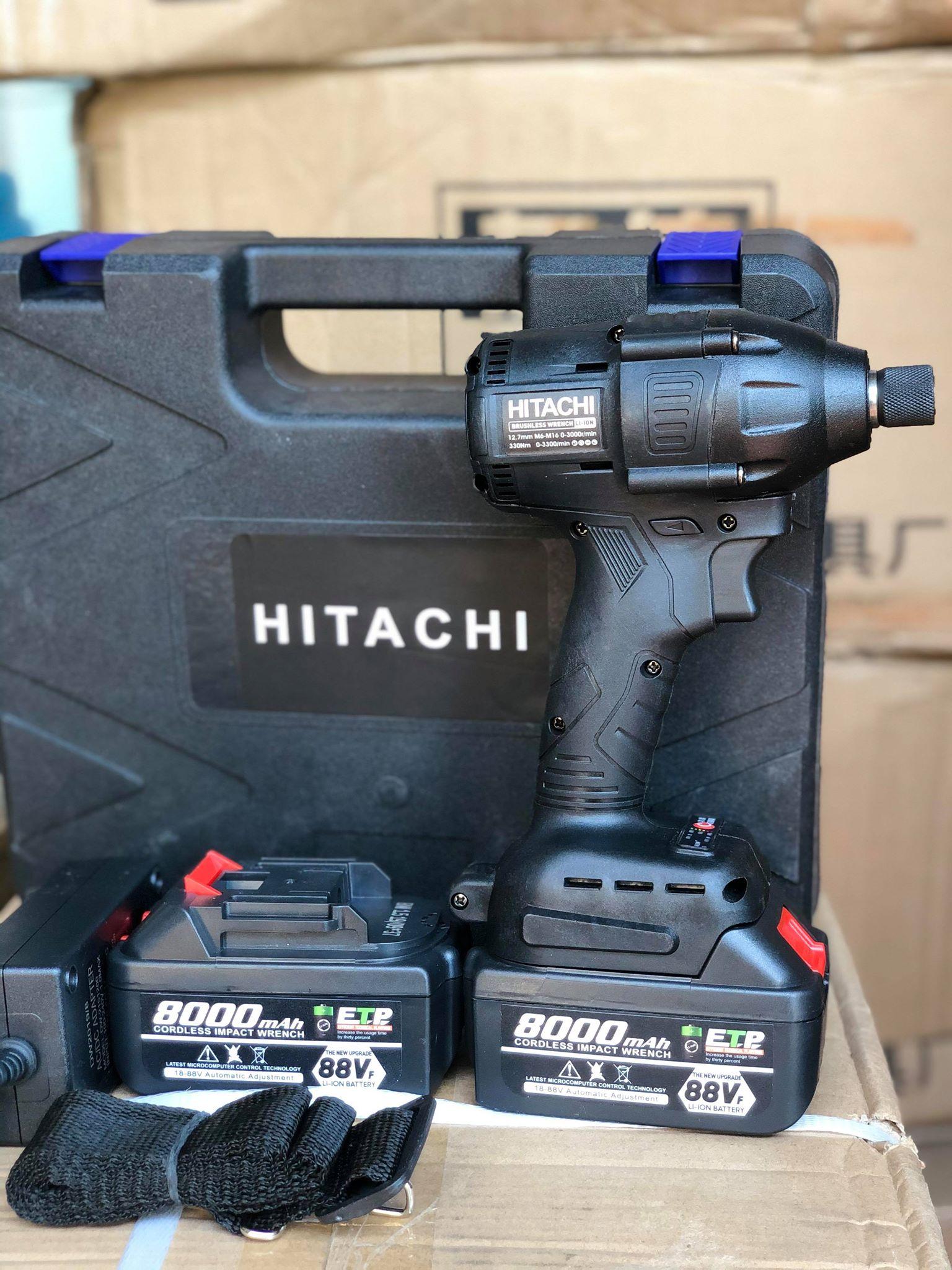 Máy chuyên vít Hitachi không chổi than