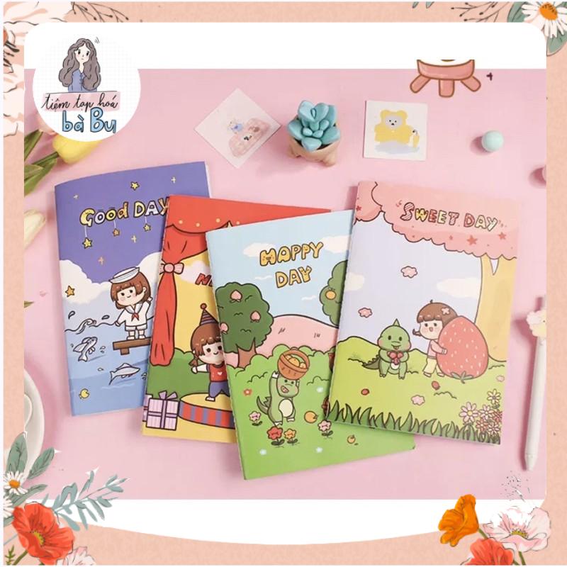 Sổ Chiết Washi Tape Size A5 Dễ Thương