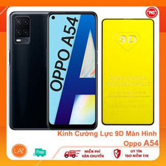 Kính cường lực màn hình 9d oppo a54