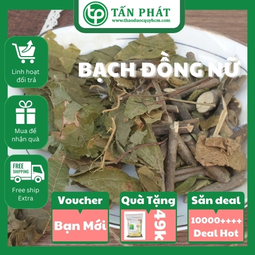 Bạch đồng nữ khô 200g - taphaco - Ngăn ngừa tình trạng mẫn ngứa và ghẻ lỡ cực hiệu quả - Thảo Dược Tấn Phát
