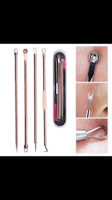 Bộ dụng cụ nặn mụn 8 đầu Ahuu3
