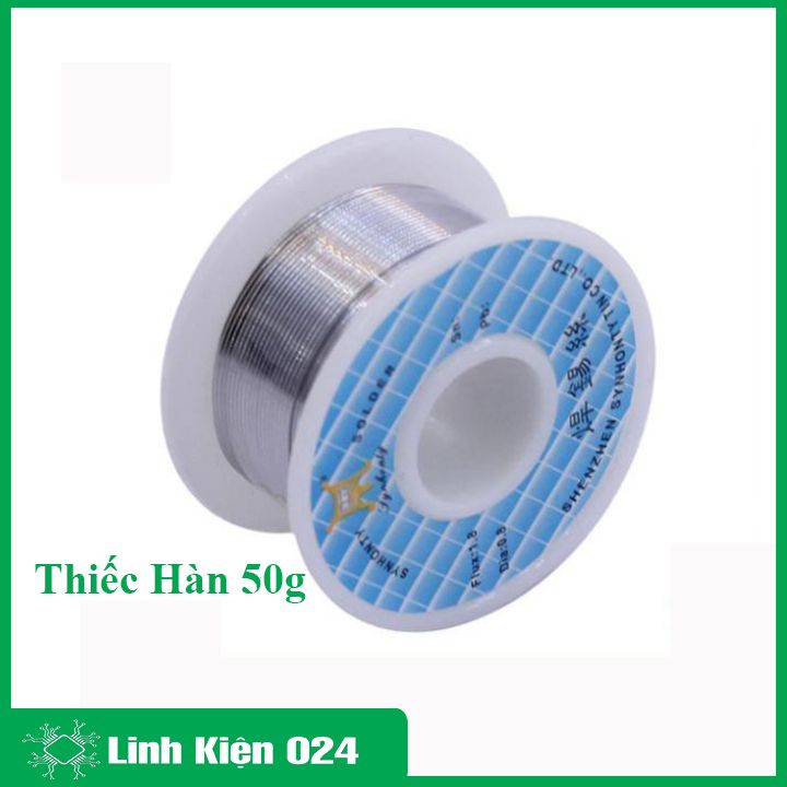 Bộ 4 món mỏ hàn xung 220V 100W và phụ kiện ( 01 cuộn thiếc 50G, 01 hộp nhựa thông, 03 mũi hàn chì )