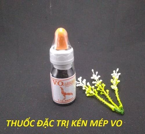Kén mép V.O - Dùng cho gà đá xói bội  - rách mép - kén mép - 1 lọ / 15ml
