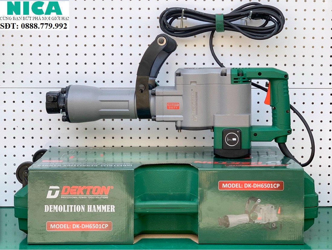 Máy đục bê tông Dekton 2400W 30MM DH6501CP