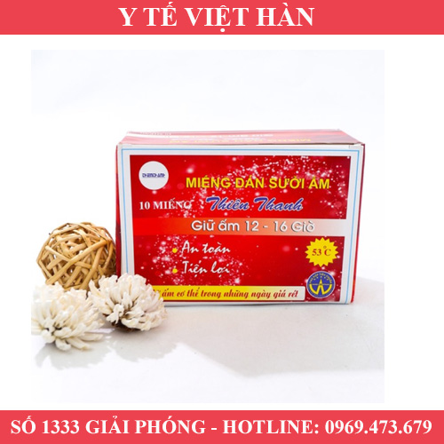 Miếng dán giữ nhiệt - miếng dán sưởi ấm thiên thanh hộp 10 miếng
