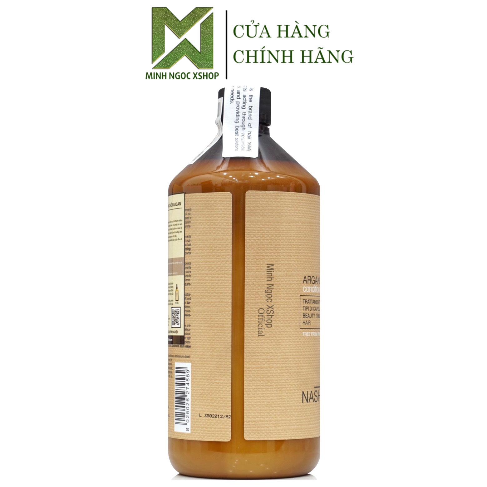 Dầu xả phục hồi cho mọi loại tóc Nashi Argan 1000ML