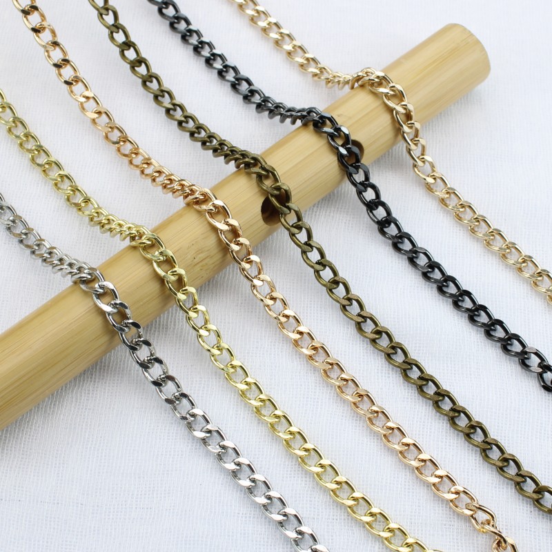 5mm angled small handbag chain 776 - REQUANE