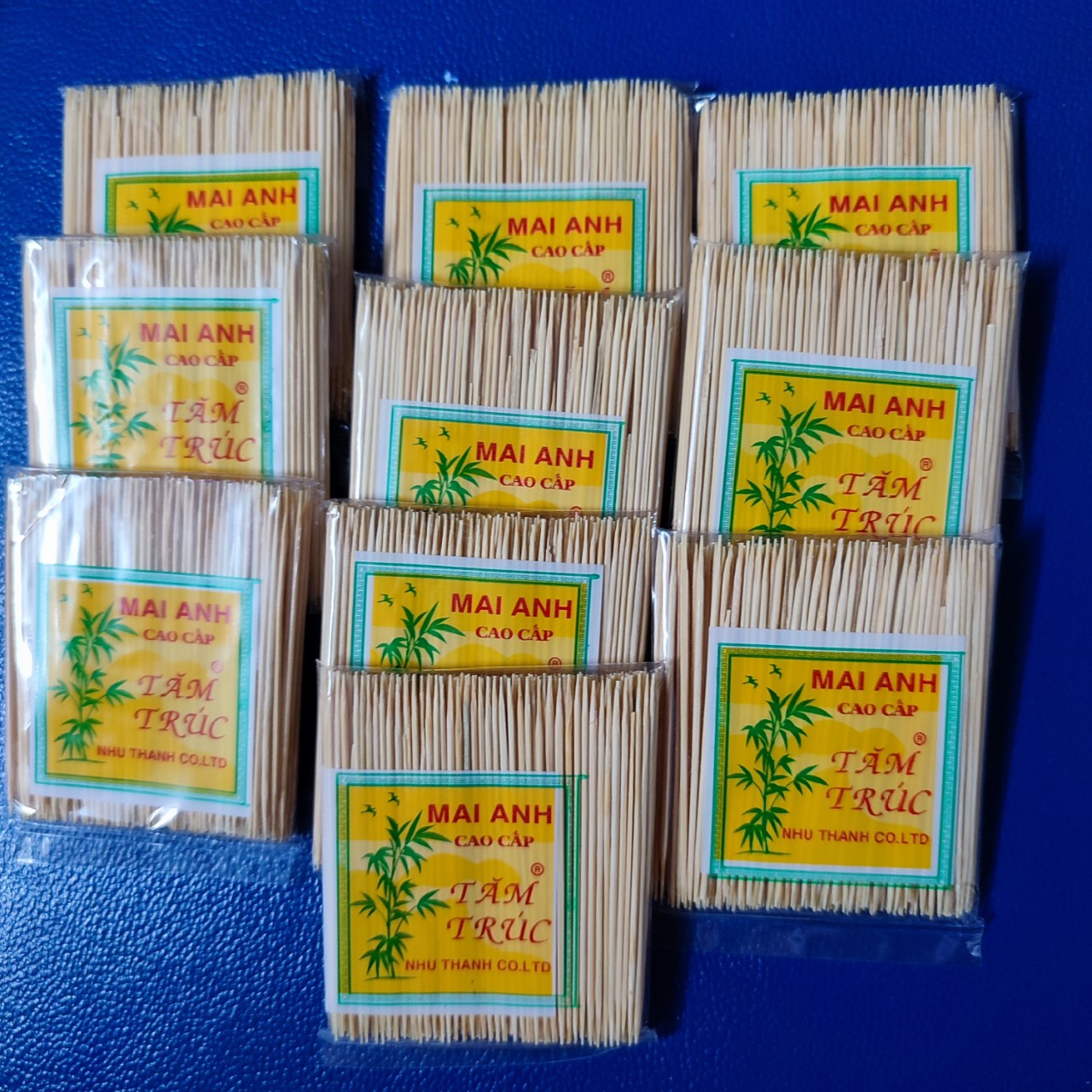 Combo 20 gói tăm trúc xỉa răng cao cấp .