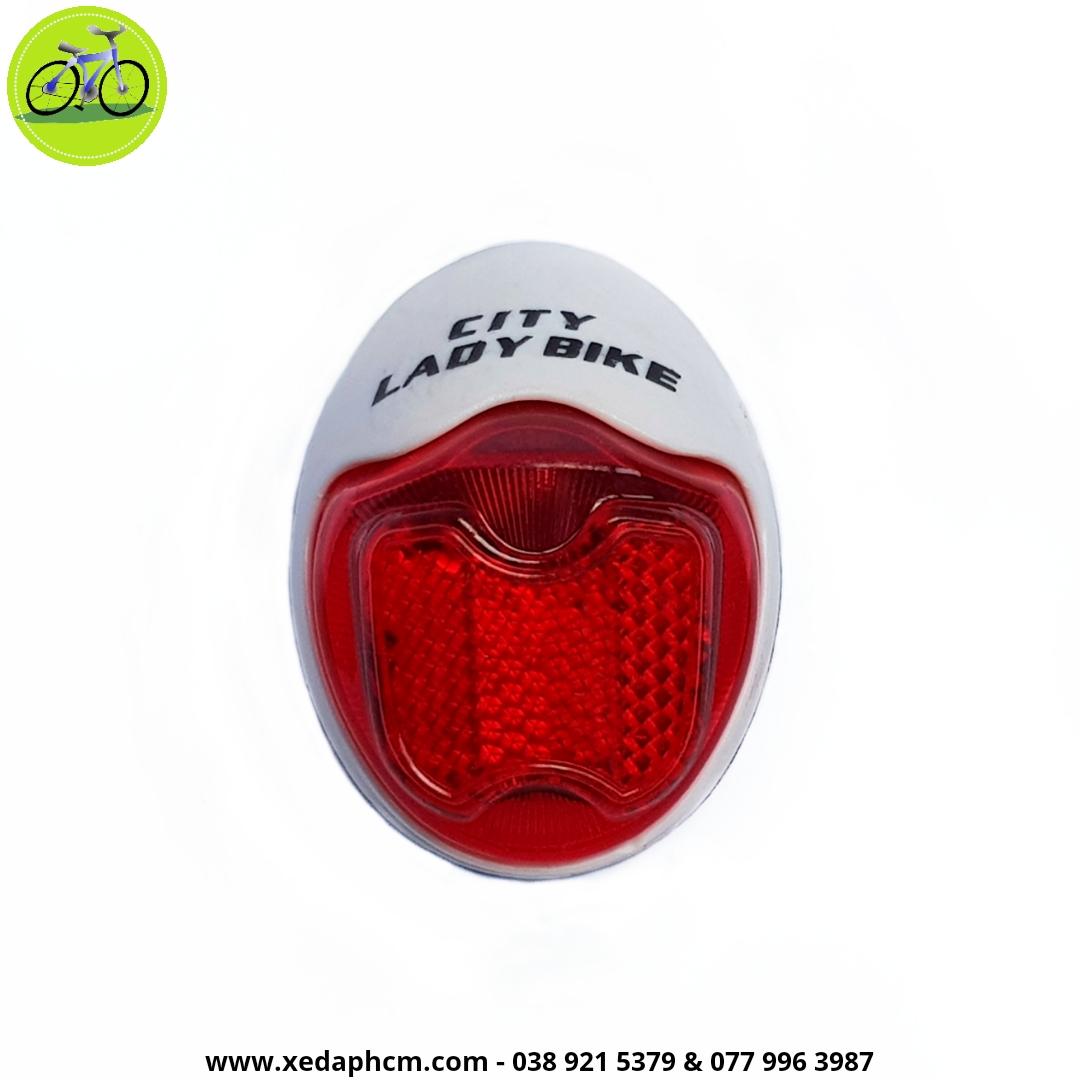Đèn Đuôi xe đạp phản quang đỏ - Đèn gắn dè sau xe