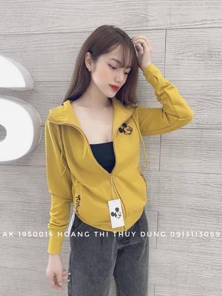 [HCM]Áo Khoác Da Cá Nữ - Dày Mát - SP Y Hình
