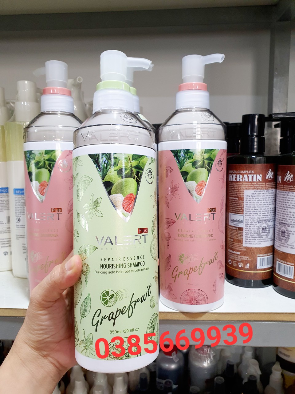 Dầu gội phục hồi chống rụng, kích mọc tóc tinh chất bưởi AILISE Grapefruit 850ML