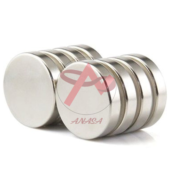 Nam Châm Đất Hiếm Tròn 40x10mm