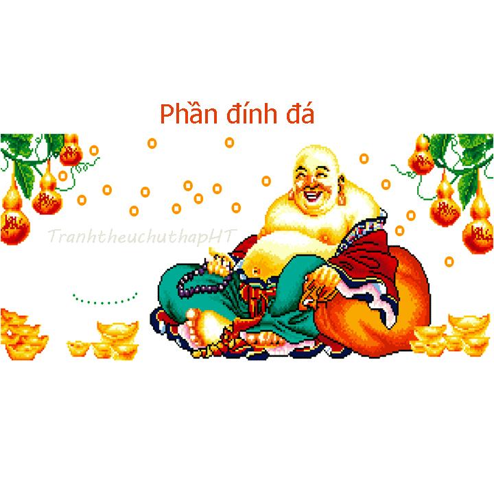 [HCM]Tranh đính đá Phật Di Lặc VS087 - tự đính