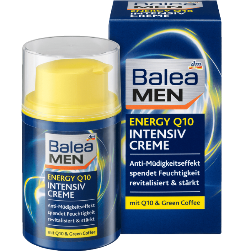 Kem dưỡng chống lão hóa dành cho nam Balea Men Energy Q10 Intensiv Creme 50ml - Đức giá rẻ