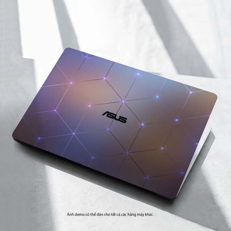 Dán Skin Laptop DELL HP ASUS - Miếng Dán Laptop Mẫu Kết Nối Cao Cấp Đẹp Cá Tính - Miếng Dán Skin Laptop 14 inch 15 inch 16 inch Nhập Khẩu Cao Cấp Không Dính Keo - LuxSkeen
