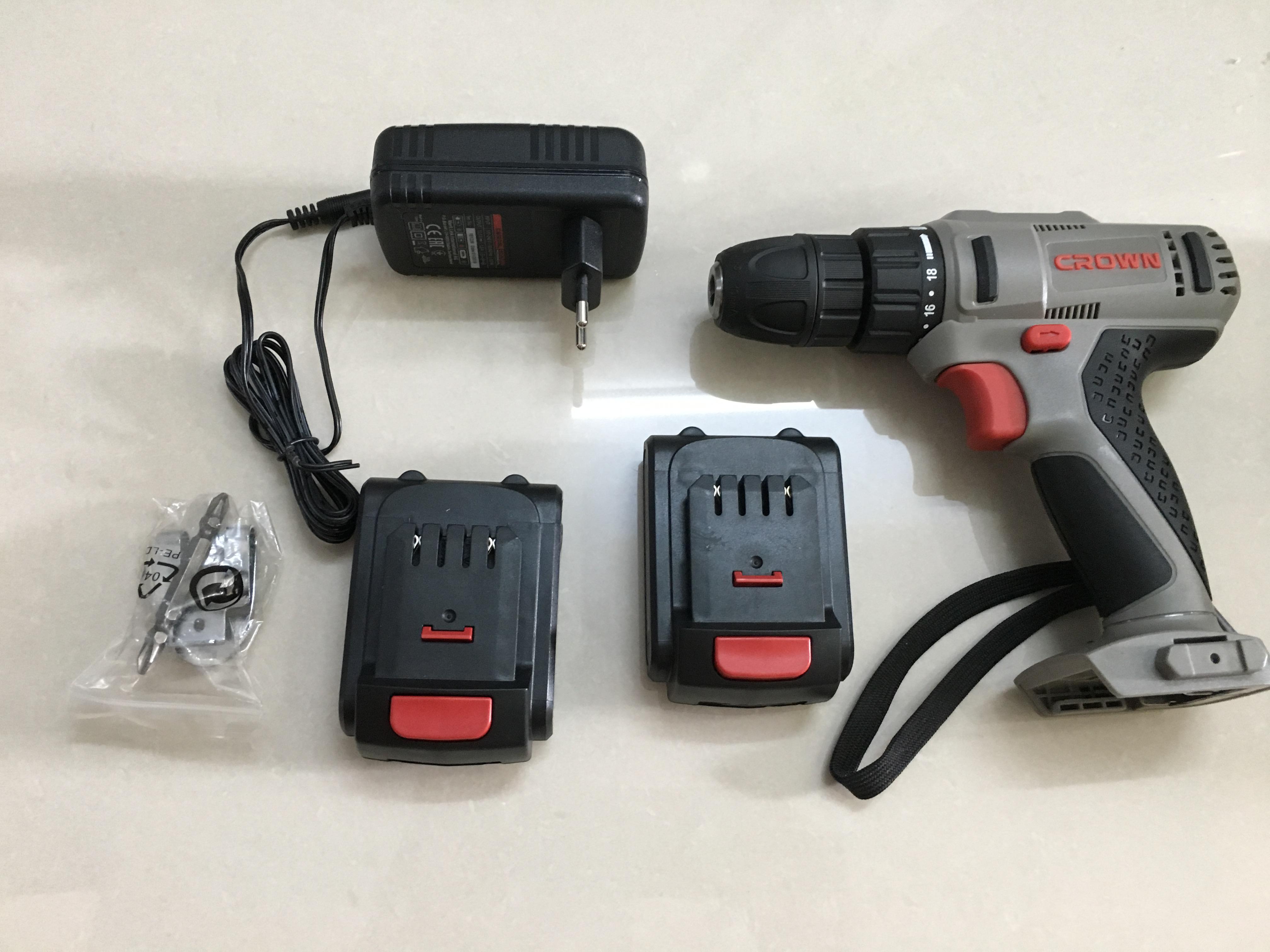 Máy khoan Pin Crown CT21052LH -1.5 BMC