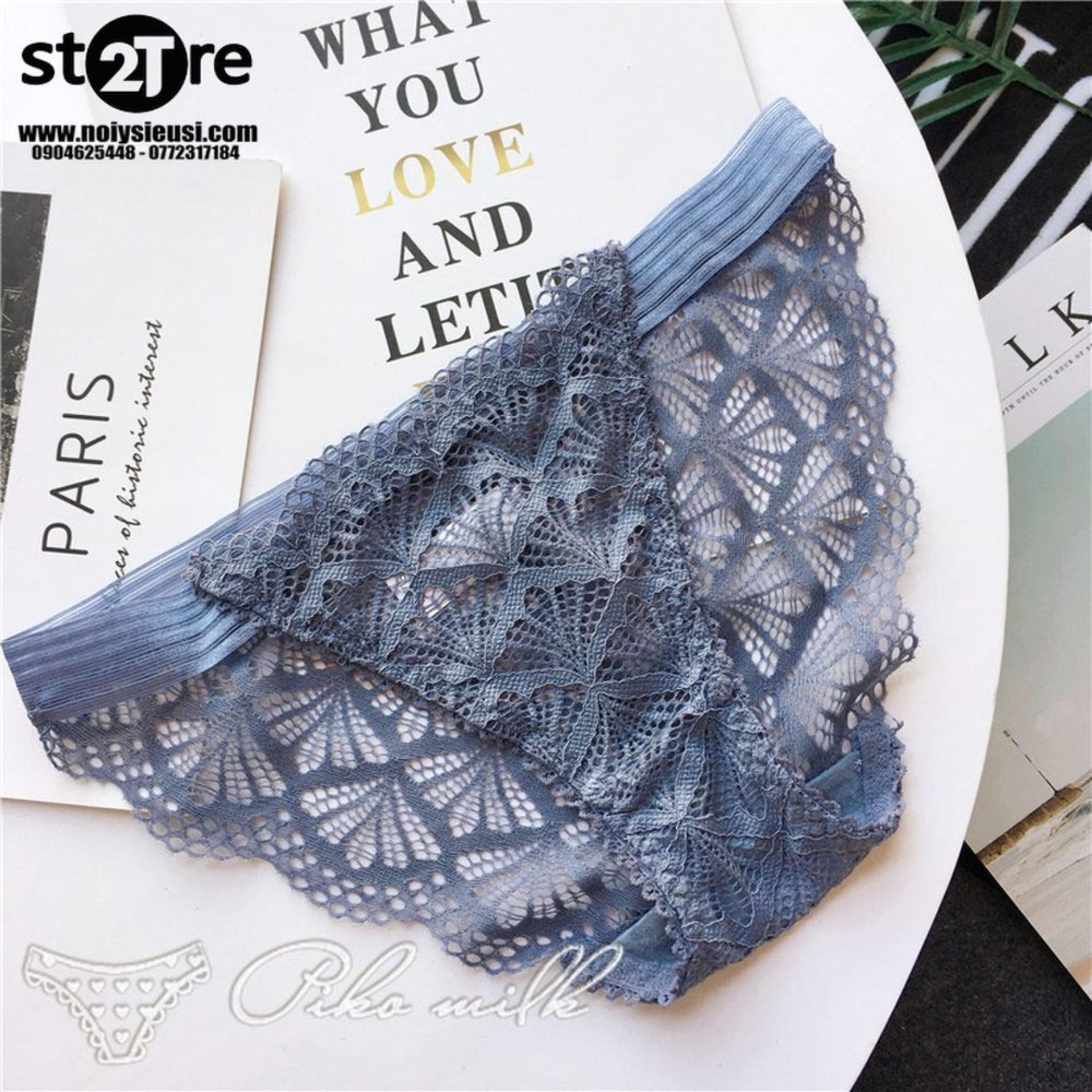 [4.4 HOÀN TIỀN 15%]COMBO 10 QUẦN LÓT NỮ REN SEXY 0370