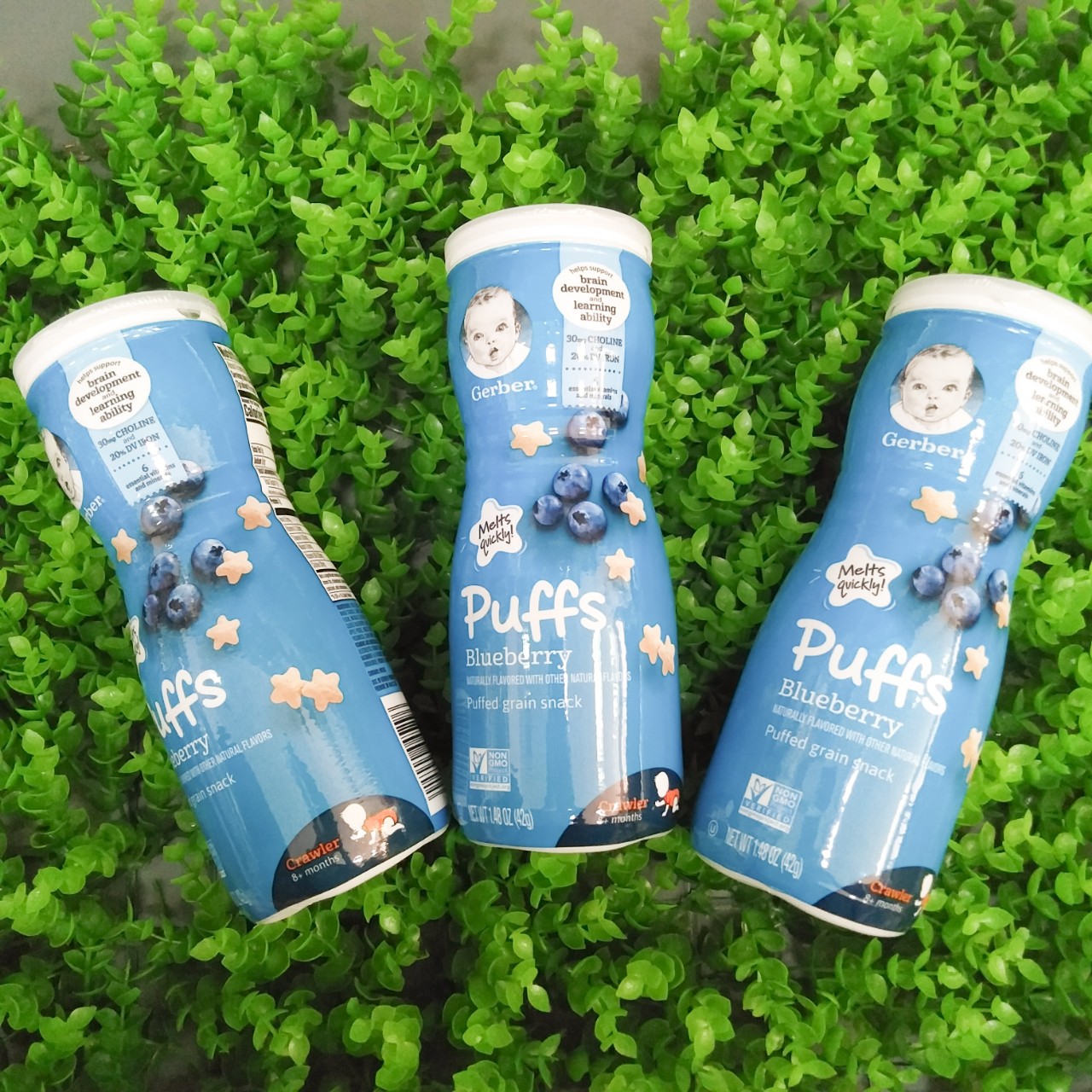 Bánh ăn dặm hình sao Gerber Non GMO