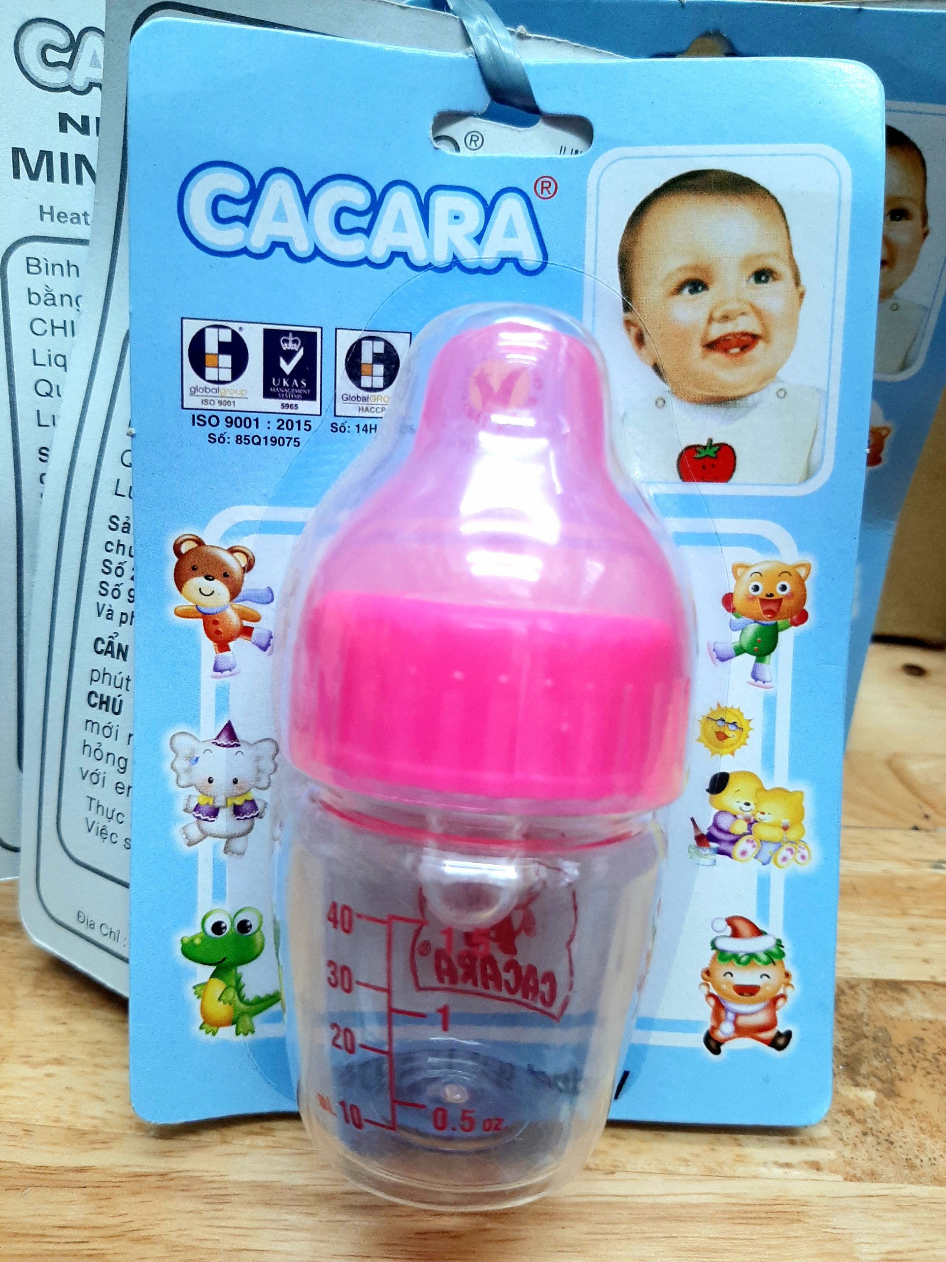 bình nước CACARA cho trẻ hàng Việt Nam chất lượng cao