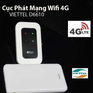 Thiết bị phát wifi 4G Viettel D6610 thumbnail