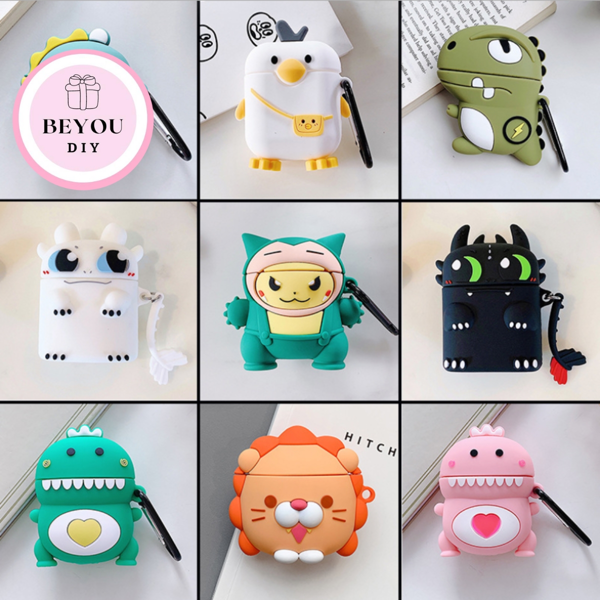 Shell protective carrying case earphone AirPod 1/2 Beyou case AirPod-type 1-Beyou