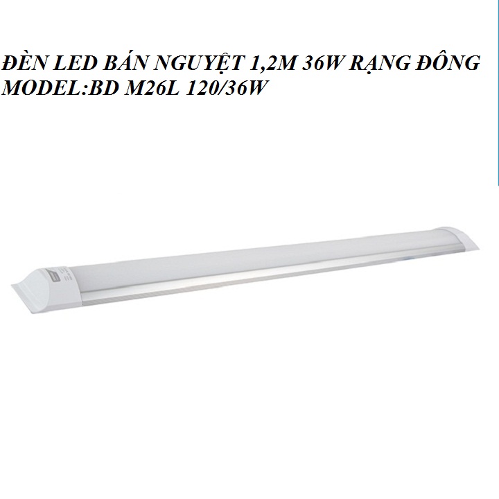 [HCM]Đèn LED Bán Nguyệt Rạng Đông 40W BD M26L