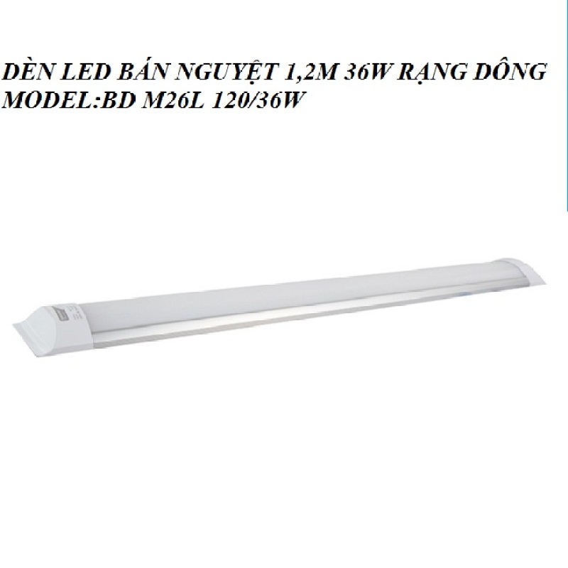 Đèn LED Bán Nguyệt Rạng Đông 36W BD M26L