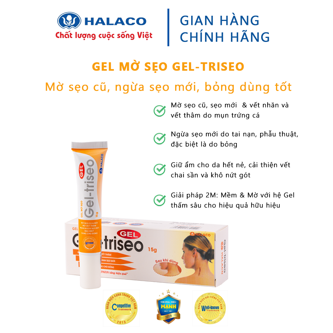 Gel mờ sẹo: gel-trseo - mờ sẹo cũ, ngừa sẹo mới, bỏng dùng tốt