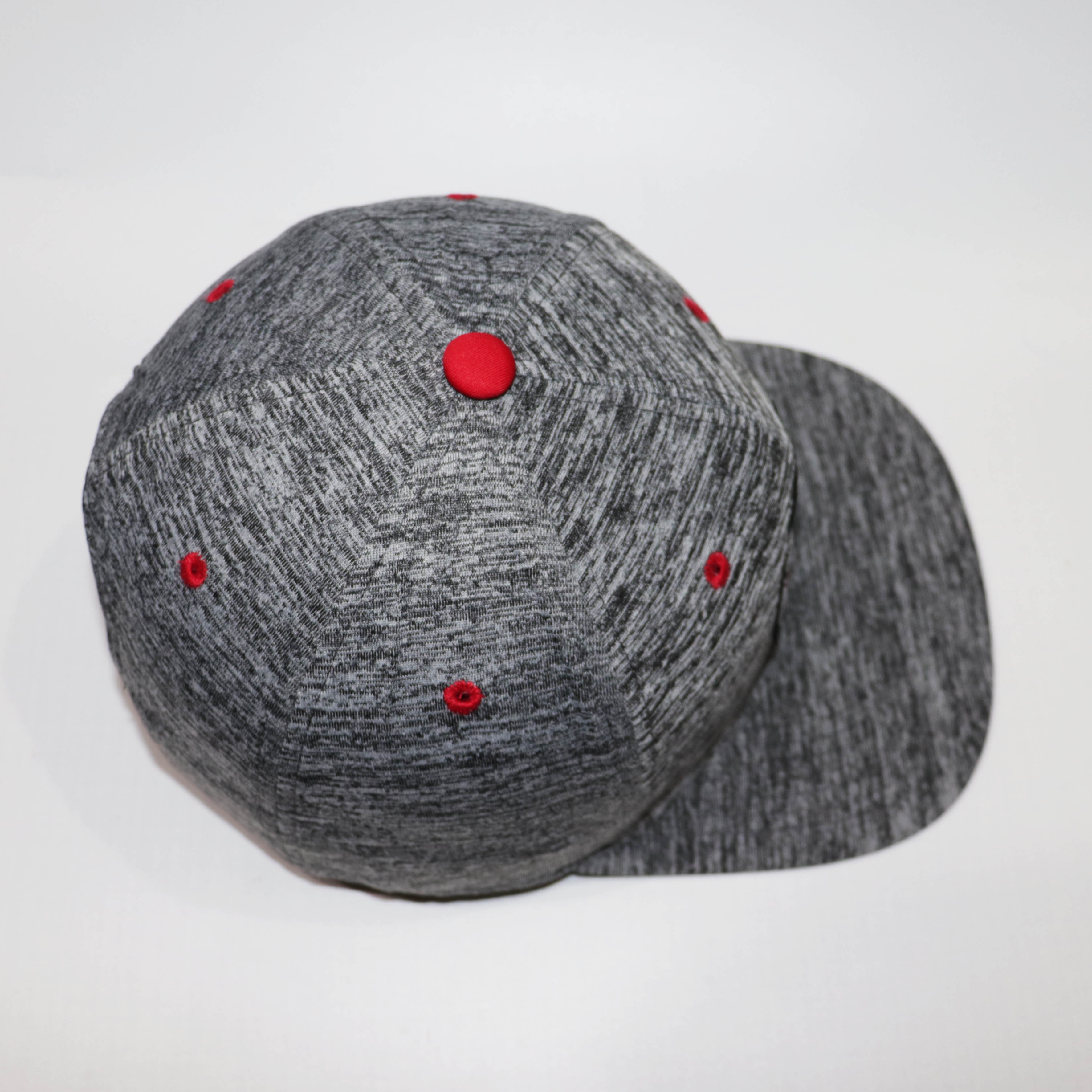 Nón Snapback NHS  BRTD Full Xám Logo Thổ Dân.
