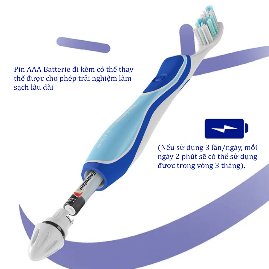 Bàn Chải Pin Trisa Trẻ Em