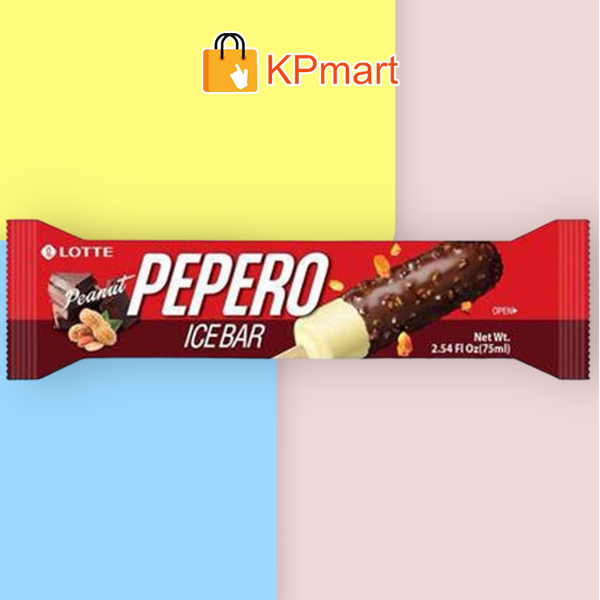 Kem socola Lotte Pepero Ice Bar Hàn Quốc 75ML