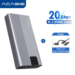 ACASIS NVME M.2 SSD Enclosure PCIe SSD Case M2 NVMe 20Gbps SSD Enclosure thumbnail