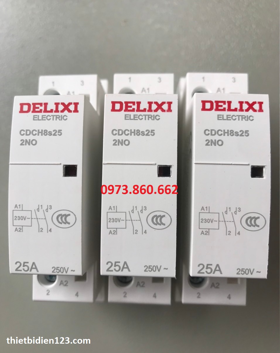 Khởi động từ 1 pha DELIXI 25A, 40A
