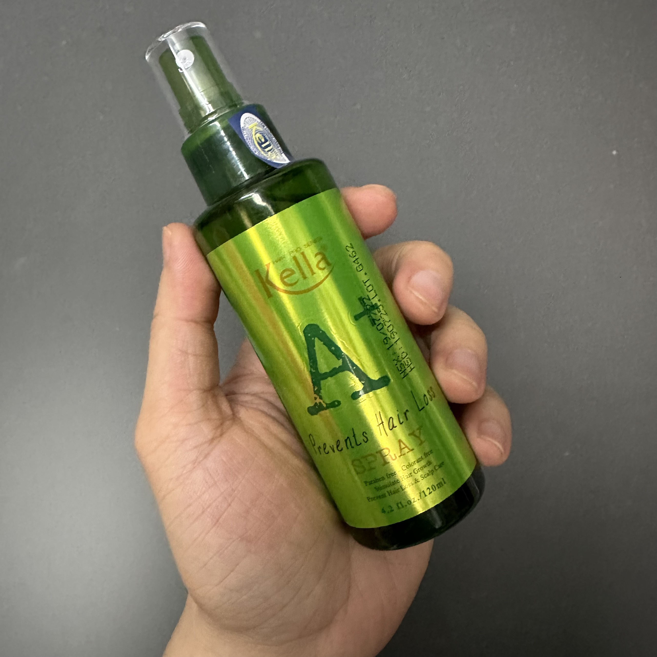 Xịt chống rụng tóc kích thích mọc tóc Kella 120ml