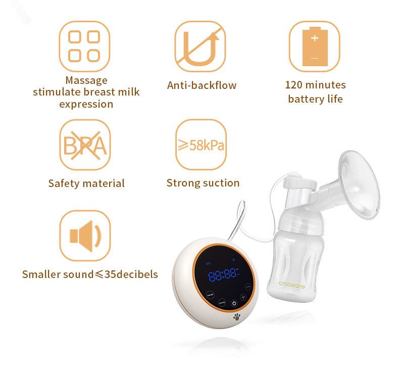 Máy hút sữa điện đôi Cmbear Deluxe