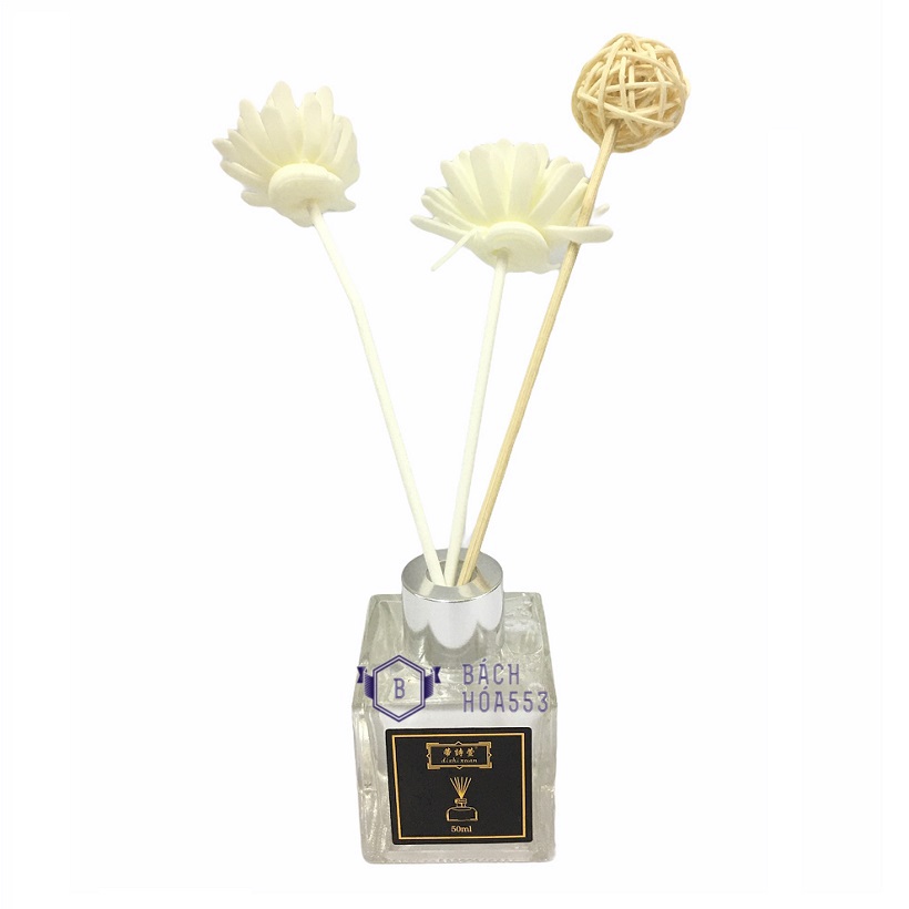 [Hoàn Tiền 10%] Tinh dầu thơm phòng que tự khuếch tán Longfine Therapy Diffuser 50ml - Tinh dầu thơm phòng - Tinh dầu thơm phòng khuyếch tán - Tinh dầu que gỗ BH920