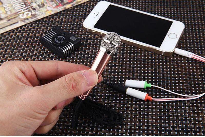 [HCM]Micro hát Karaoke mini cho điện thoại