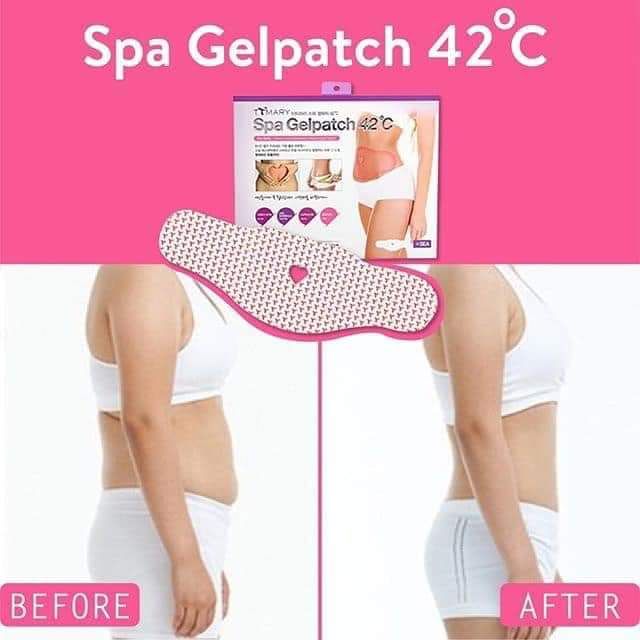 [HCM]1 HỘP 5 MIẾNG DÁN TAN MỠ BỤNG SPA GELPATCH 42°C