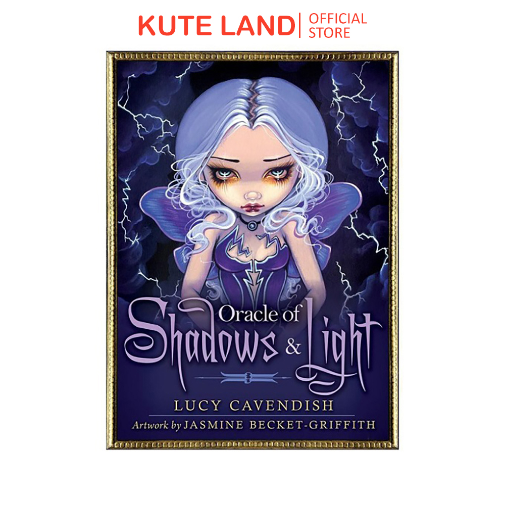 Bộ Bài Oracle Of Shadow And Light 45 Lá Bài Tặng Đá Thanh Tẩy
