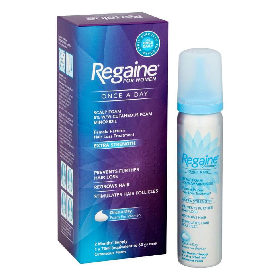 [HCM]Dung Dịch Mọc Tóc Minoxidil 5% Womens  Dạng Bọt Dành Cho Nữ Hãng Rogaine