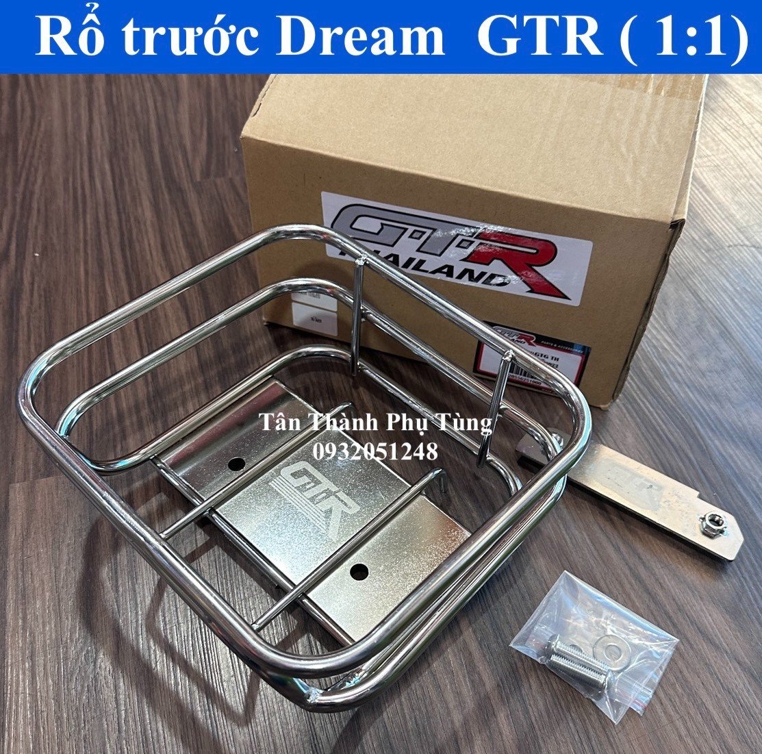 Rổ Dream GTR : Đen, Xiken (Hàng 1:1) đồchơixe