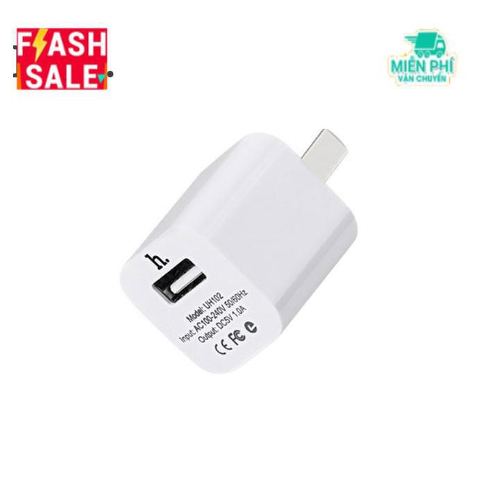Củ sạc Iphone/Samsung Hoco UH102 5V/1A Chính hãng