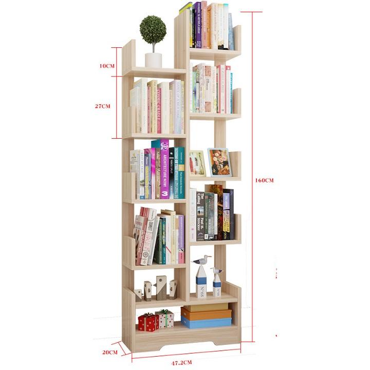 Giá để sách - kệ sách hình cây đẹp