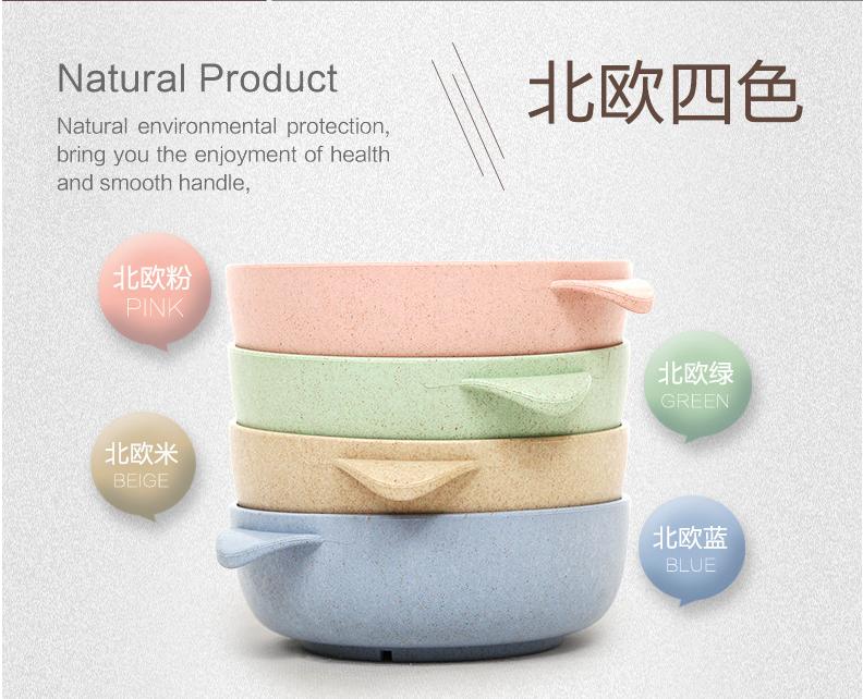 Tô / bát kèm muỗng ăn lúa mạch XIAOMAI (ăn dặm cho bé)